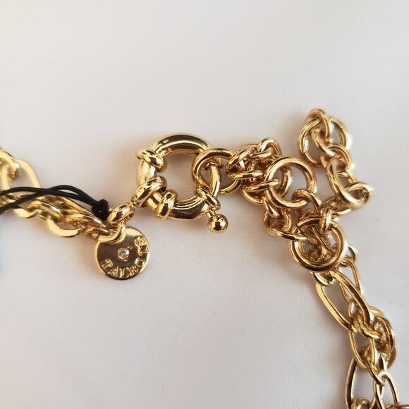 Talbots Layered Two Strand Necklace Wrapped Enameled Beads Beautiful High End - Picture 8 of 8